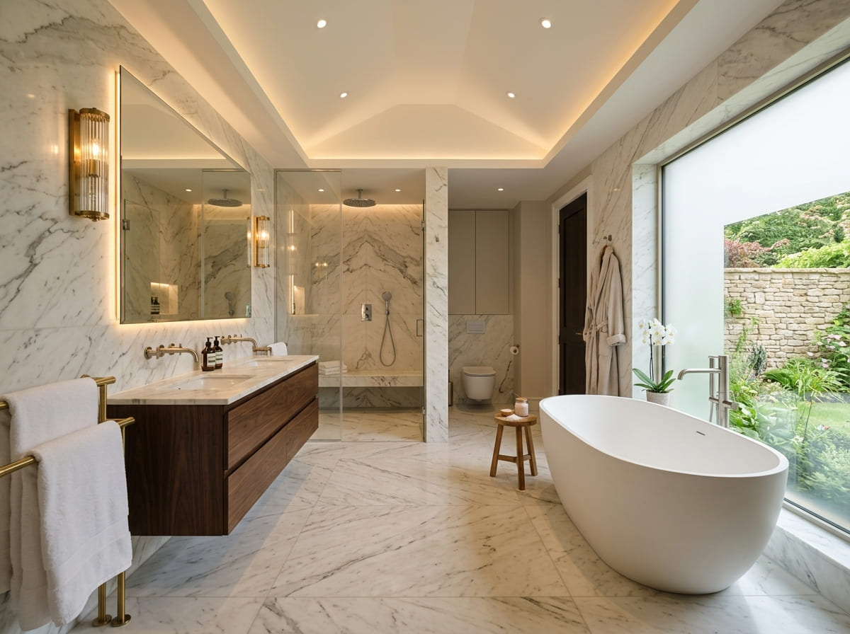 Custom Bathroom Renovation in Talpa